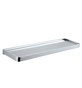 Omnires Lugano LU30930CR półka szklana 50 cm