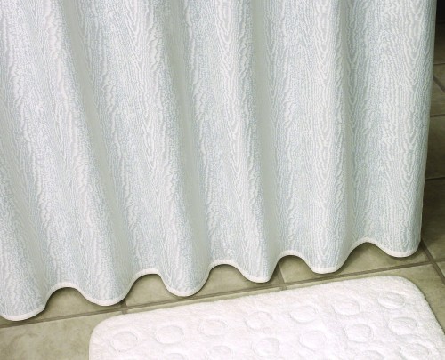 zasłonka prysznicowa 180X200 cm Clarion Weiss