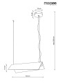 MOOSEE lampa wisząca PICCO S - złota MSE010100126