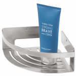 TIGER CADDY KOSZYK NAROŻNY STAL SZCZOTKOWANA 14004.3.09.46