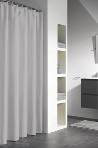 *Sealskin Granada zasłonka prysznicowa szara 120x200cm 217001111