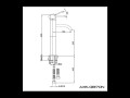 Kohlman AXIS QB170N bateria umywalkowa wysoka