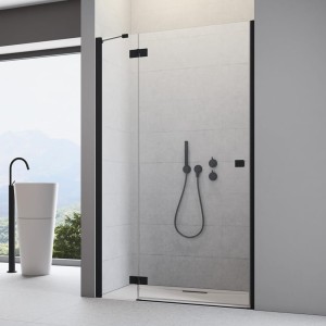 Radaway Essenza New Black DWJ 130 cm Drzwi prysznicowe, wersja lewa 1385017-54-01L 