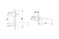 Kohlman DEXAME QW185D bateria umywalkowa 