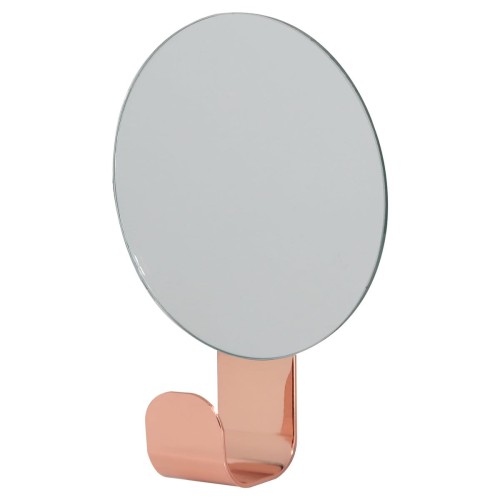 Sealskin Brix 362471644 Haczyk łazienkowy z lusterkiem pojedynczy miedziany