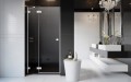 Radaway Essenza Pro White DWJ 900x2000 lewe drzwi prysznicowe