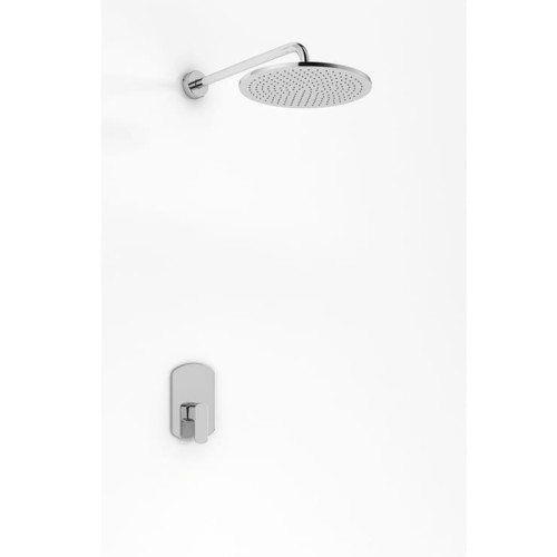 Kohlman FOXAL QW220FR25 gotowy zestaw prysznicowy z deszczownicą okrągłą