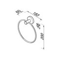 NEMOX STAINLESS STEEL COLLECTION wieszk na ręcznik okrągły 6504-05 GEESA
