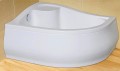 Radaway Brodzik głęboki półokrągły  KORFU E 1000x800x395x240 lewy