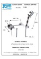 Remer Rubinetterie D38CR Dream bateria natryskowa ścienna