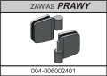 Radaway Fuenta zawias do kabiny 004-006002401