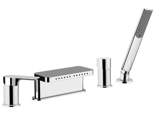 Remer Rubinetterie I06CR Infinity bateria wannowa 4-otworowa