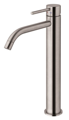 Light Bateria umywalkowa stal bez korka LIG081ST