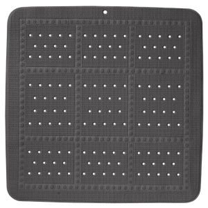 Sealskin Unilux mata brodzikowa antypoślizgowa antracyt 55x55cm 315001213