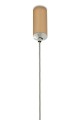 Lampa wisząca GALLIANO LONG ciemne złoto - aluminium, stal węglowa King Home 1162.S2