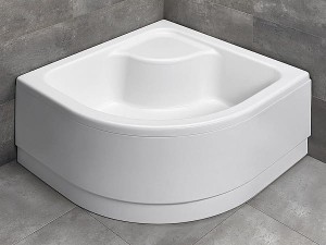 Radaway INDOS A 800x800x415x265 brodzik akrylowy głęboki półokrągły SIA8080-01 