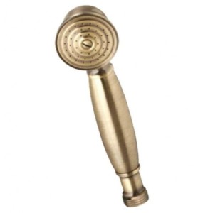 Omnires ART DECO  rączka prysznicowa 1-funkcyjna ARTDECO-RBR brąz antyczny