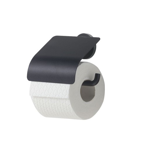 Tiger Urban 1316630746 Wieszak na papier toaletowy z klapką czarny