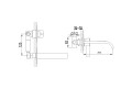Kohlman DEXAME QW183D bateria umywalkowa