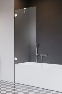 Radaway Essenza Pro White PNJ II 50 parawan nawannowy  jednoczęściowy biały 500x1500mm, 10101050-04-01