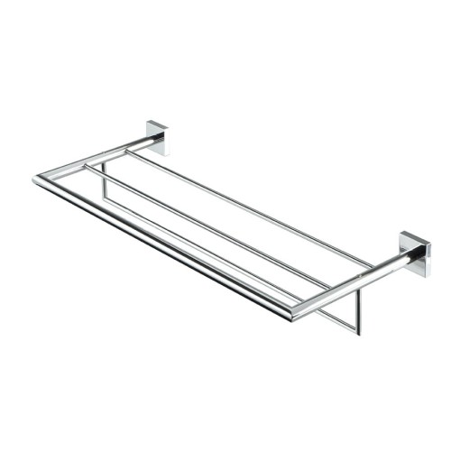 GEESA 916852-02 NELIO PÓŁKA NA RĘCZNIK Z WIESZAKIEM 60CM