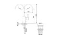 Kohlman DEXAME QB150D bateria umywalkowa