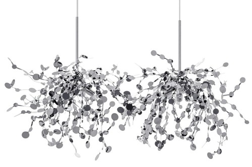 Lampa wisząca MONETE chromowana - metal King Home JD8653-2.CHROM