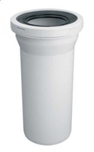 McAlpine WCE-CON1 Przyłącze kanalizacyjne, długie L-260mm,wejście 90-110mm,wyjście 110mm,proste