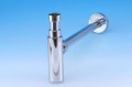 McAlpine CA32EU-CB Syfon umywalkowy butelkowy z serii GLASGOW wykonany z mosiądzu pokryty warstwą chromu 1.1/4x32mm