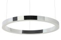 Lampa wisząca RING 80 srebrna - LED, stal polerowana King Home JD8169-80.SILVER