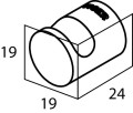 BOLD - Haczyk mały 2 szt. czarny 2895.07 Tiger 