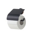 Tiger Urban 1316630746 Wieszak na papier toaletowy z klapką czarny