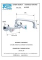 Remer Rubinetterie	3026204 Standard Bateria umywalkowa ścienna