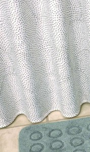 *Karten Zasłonka prysznicowa 180X200 cm Ascot  Grau