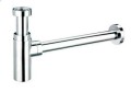 McAlpine CA32MINI-CB Syfon umywalkowy butelkowy niski wykonany z mosiądzu pokryty warstwą chromu 1.1/4x32mm