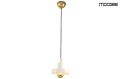 MOOSEE lampa wisząca ARCO - złota, marmur MSE010100132