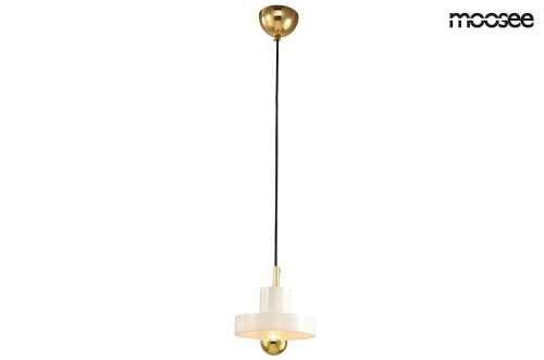 MOOSEE lampa wisząca ARCO - złota, marmur MSE010100132