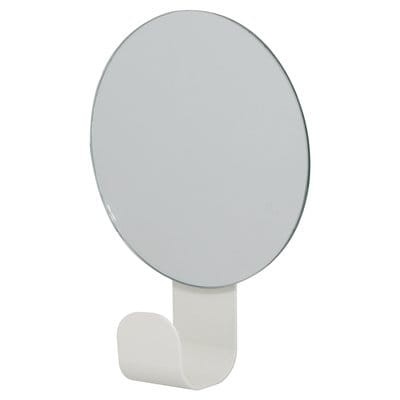 Sealskin Brix 362471610 Haczyk łazienkowy z lusterkiem pojedynczy biały