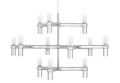 Lampa wisząca ATOMIC chrom King Home XCP9120-12