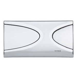 *LIV/SCHWAB Axinite Eco/Targa 227719 Przycisk do spłukiwania dwudzielnego chrom błysk OSTATNIA SZTUKA
