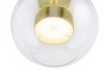 King Home Kinkiet CAPRI WALL złoty - LED, aluminium, szkło XCW9148-1