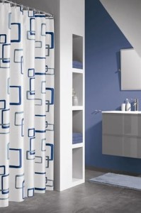 *Sealskin Retro zasłonka prysznicowa 180x200cm 211521324