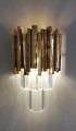 Kinkiet IMPERIAL WALL GOLD - stal, kryształ King Home DW-B5688S.WALLGOLD