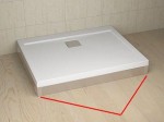 Radaway Argos narożnik chrom