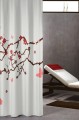 Sealskin BLOSSOM RED zasłona prysznicowa 180x200 233451359