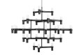 Lampa wisząca ATOMIC GRANDE czarna King Home XCP9120-30.BLACK