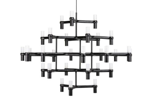 Lampa wisząca ATOMIC GRANDE czarna King Home XCP9120-30.BLACK