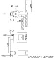 Kohlman EXCELENT QB135H bateria bidetowa podtynkowa-bidetta.jpg