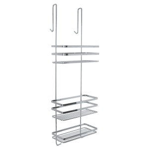 Duschy 587-91 Półka łazienkowa na kabinę chrom II 25x12x79cm 