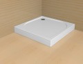 Radaway Delos C 1000x1000x150x12 brodzik kwadratowy z obudową